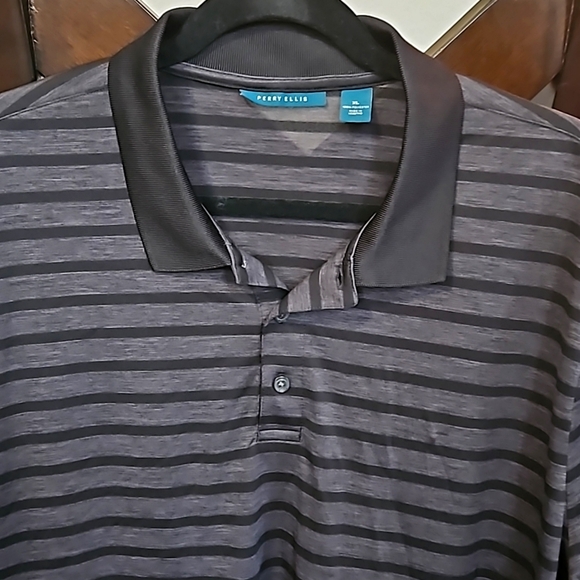PERRY ELLIS Mens Polo Shirt size: XL - Picture 2 of 3